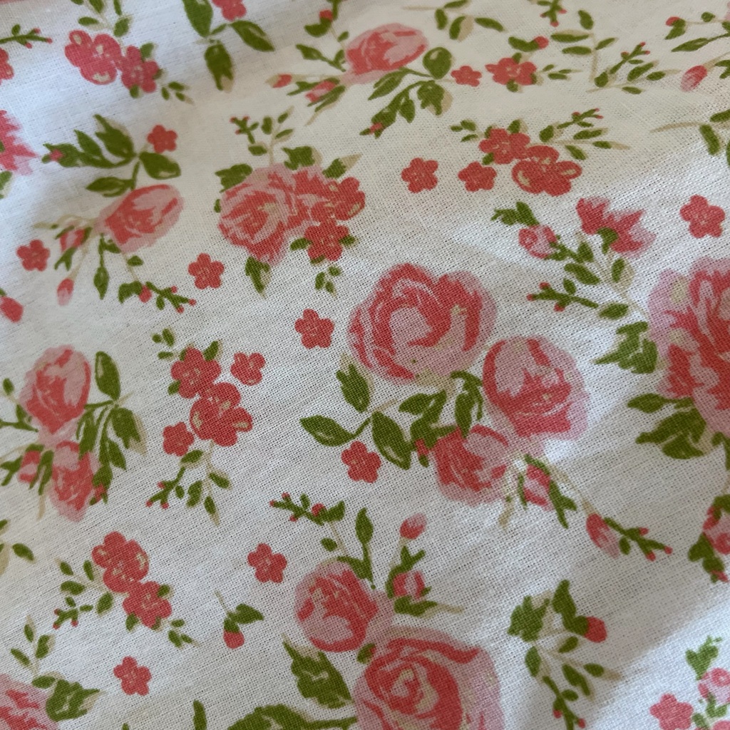 Jupe fleurs roses - MINI – Image 2